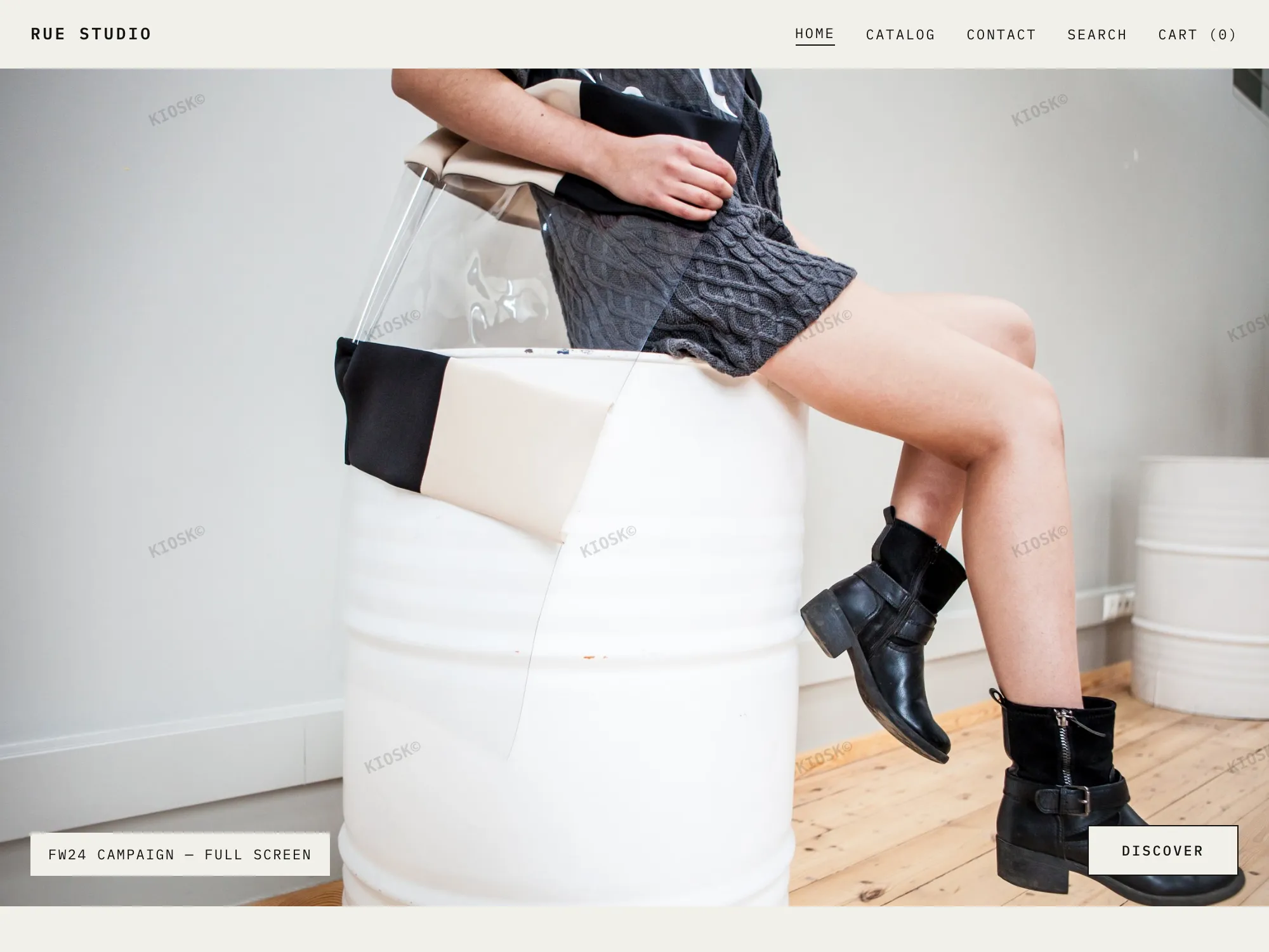 REVUE — EDITORIAL — home page