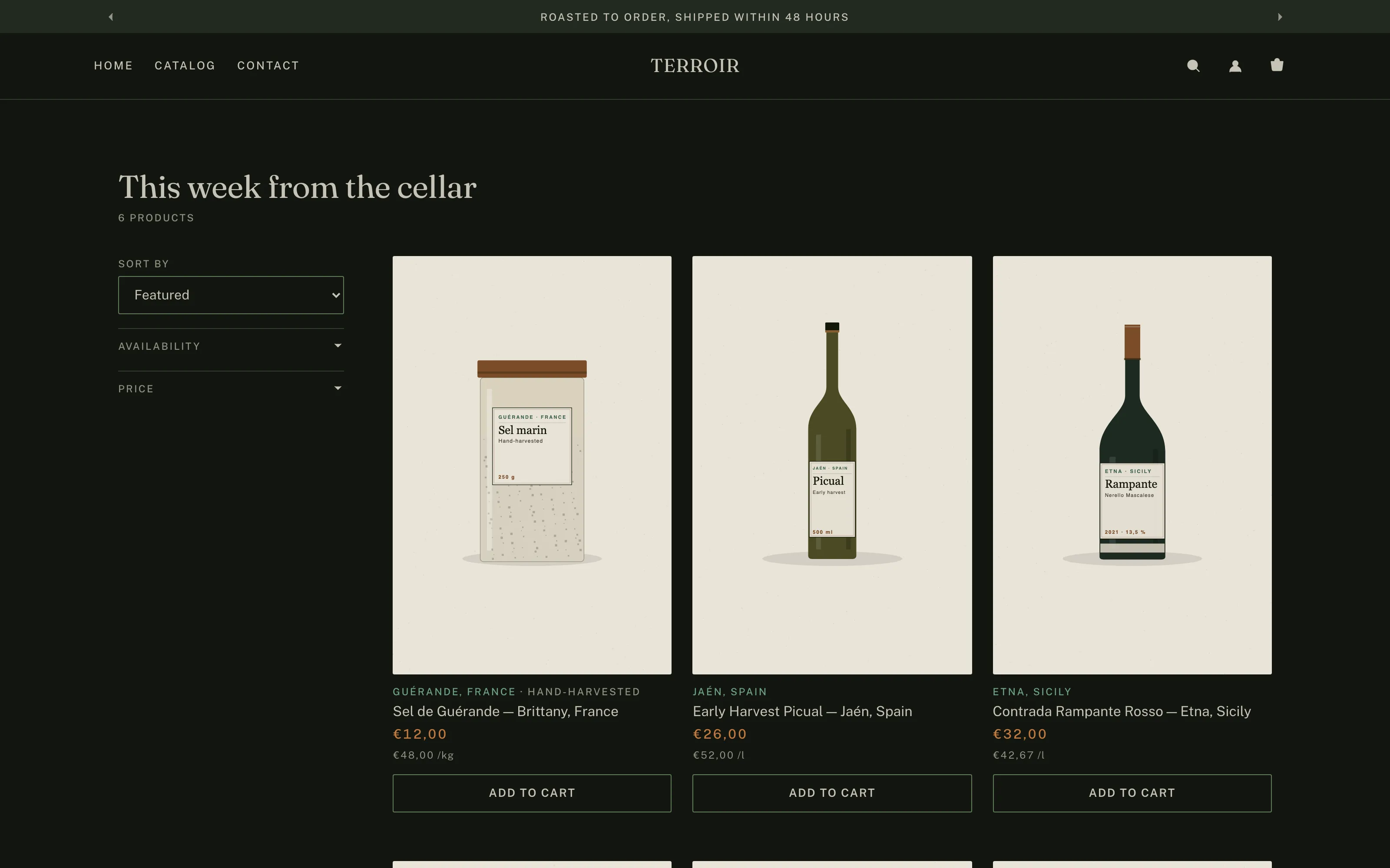 TERROIR curated collection